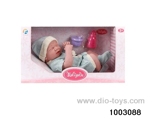 14-inch doll in window box