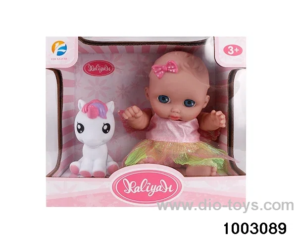 8-inch doll in window box
