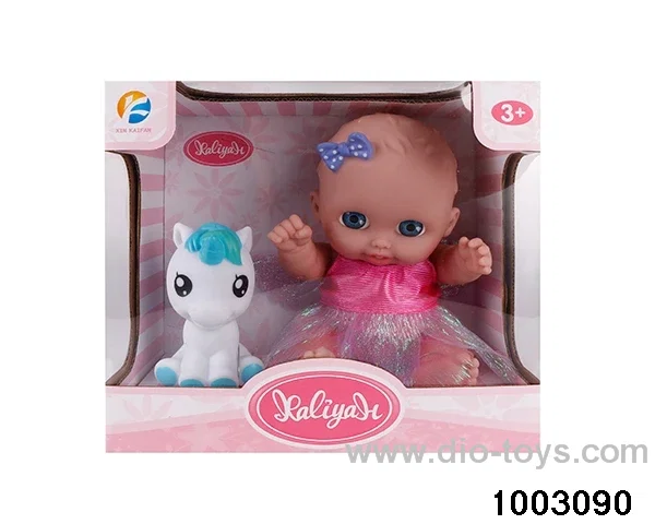 8-inch doll in window box