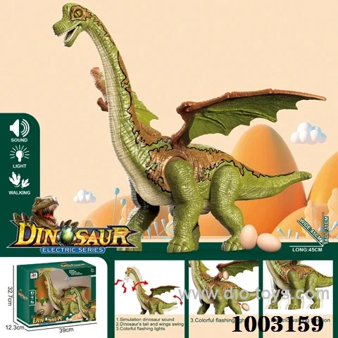 B/O dinosaur with Light and sound in window box