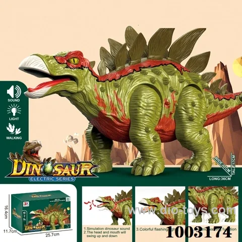 B/O dinosaur with Light and sound in color box