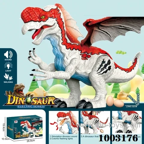 B/O dinosaur with Light and sound in color box