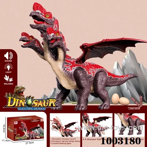 B/O dinosaur with Light and sound in color box