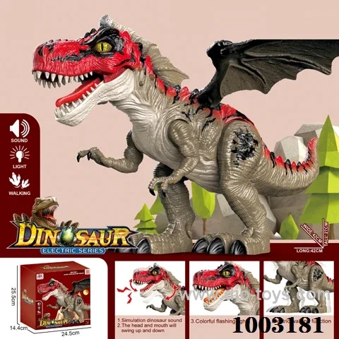 B/O dinosaur with Light and sound in color box
