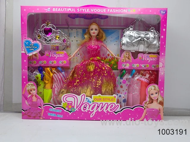 11 inch Barbie in window box