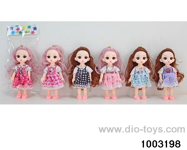 6-inch 15cm 13-joint doll in opp bag