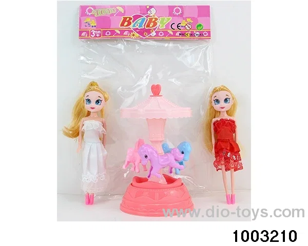 7-inch 16cm 5-joint doll in PP bag with header