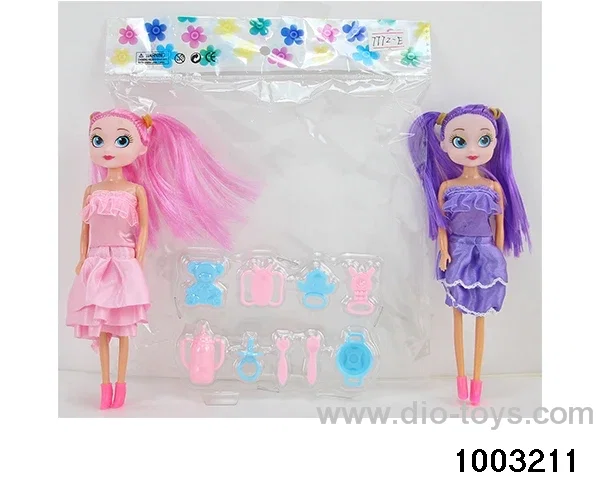 7-inch 16cm 5-joint doll in opp bag