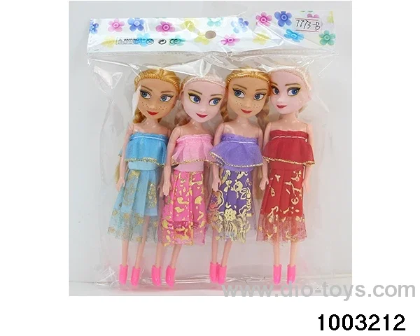 7-inch 16cm 5-joint doll in opp bag