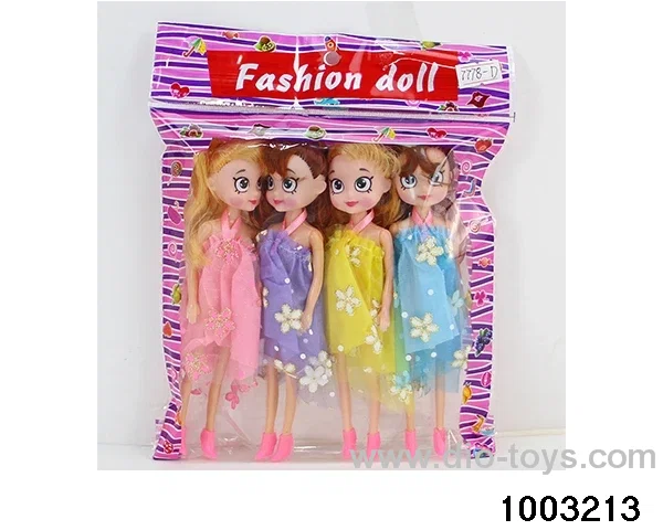 7-inch 16cm 5-joint doll in opp bag