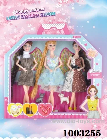 11-inch 11-joint doll  4pcs in window box
