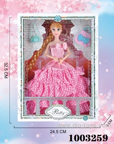 11-inch 9-joint doll in window box