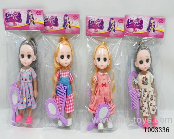6-inch doll 4 sets mixed loading &4 color mixed loading