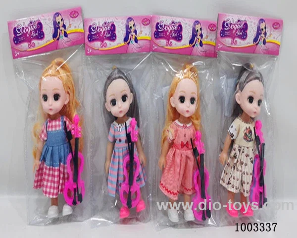 6-inch doll 4 sets mixed loading &4 color mixed loading
