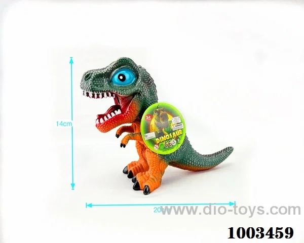 vinyl dinosaur  in Hangtag