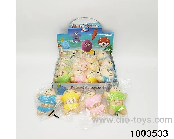 Decompression toy in display  box