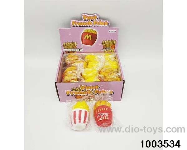 Decompression toy in display  box
