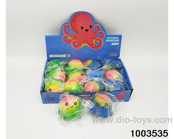 Decompression toy in display  box