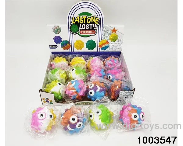 Decompression toy in display  box