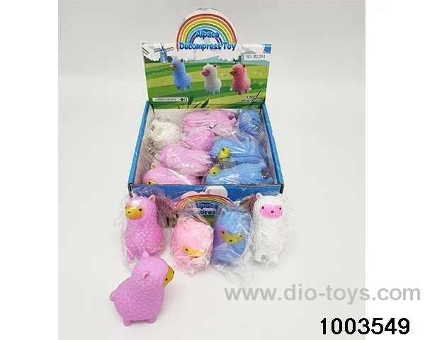 Decompression toy in display  box