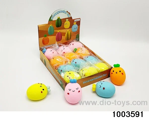 Decompression toy in display  box