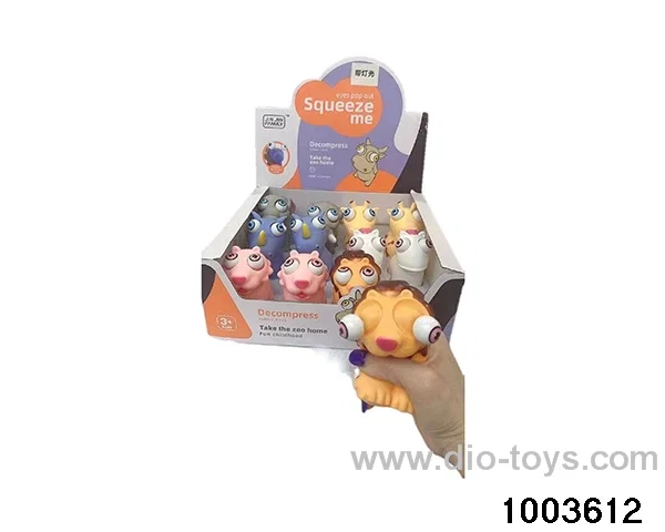 Decompression toy in display  box
