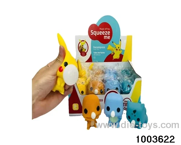 Decompression toy in display  box