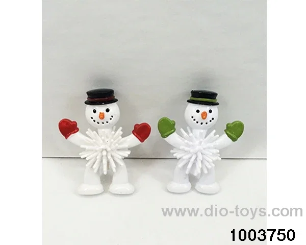 Four Burr Snowmen in opp bag
