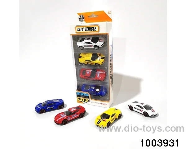 Alloy return car in window box