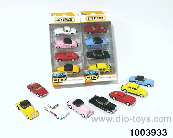 Alloy return car in window box