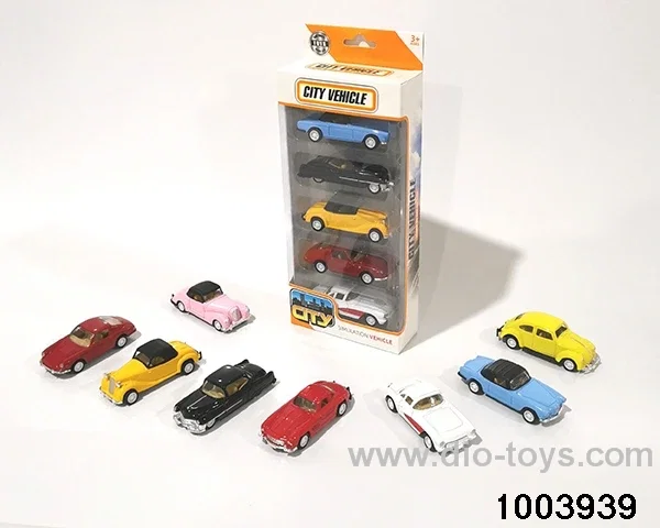 Alloy return car in window box