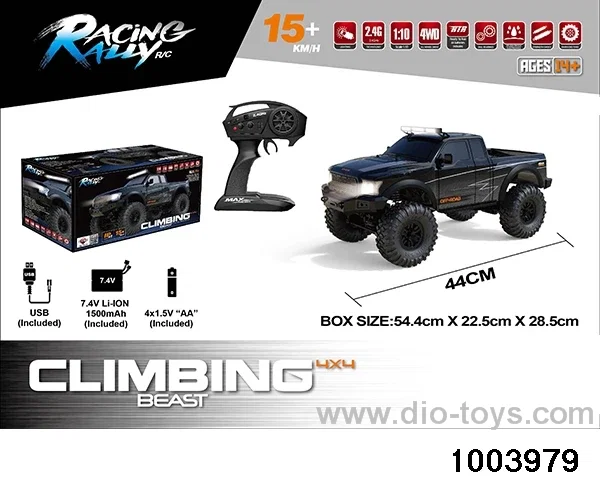 1:10 RC car in color box