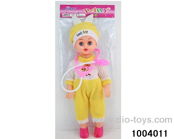 20 inch 43cm 5 joint doll set in PP bag with header