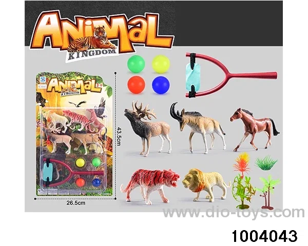 Slingshot+Animal Combination in Blister card