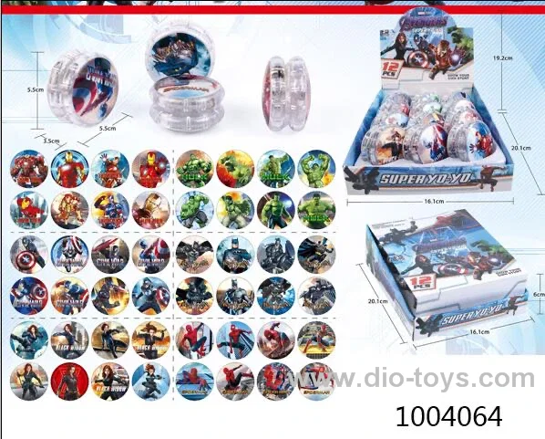 12pcs yoyo with light