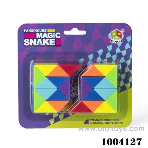 Magical cube 3 sets mixed loading in Blister card