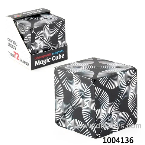 Magical cube in display box