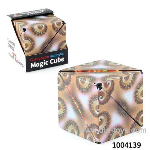 Magical cube in display box