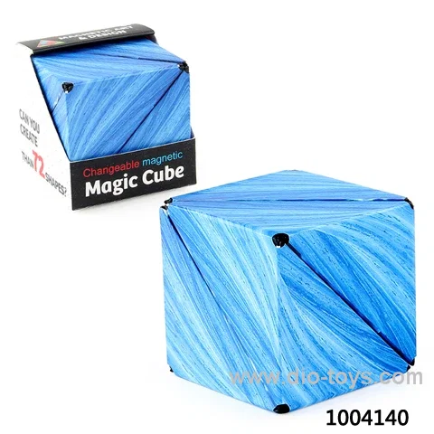 Magical cube in display box