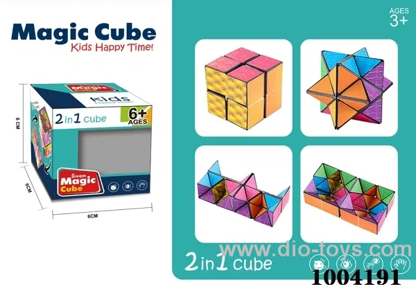 Magical cube in window box