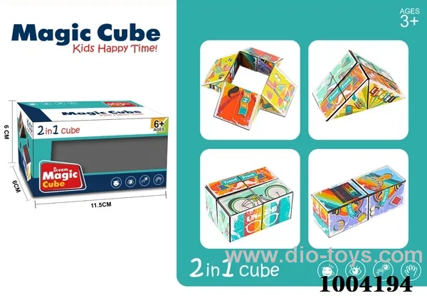 Magical cube in window box
