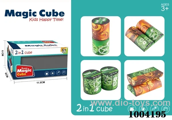 Magical cube in window box