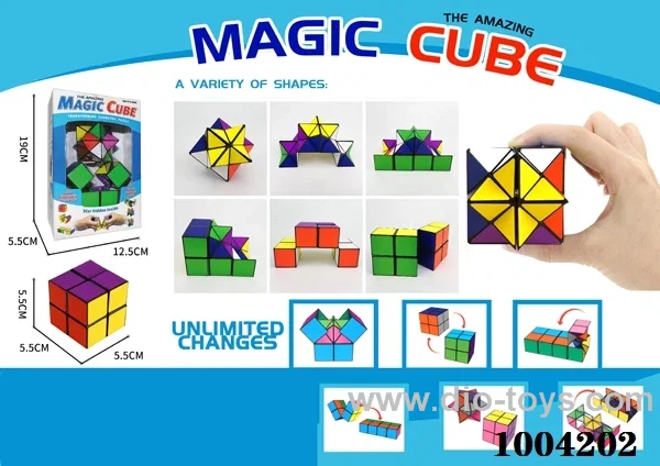 Magical cube in window box