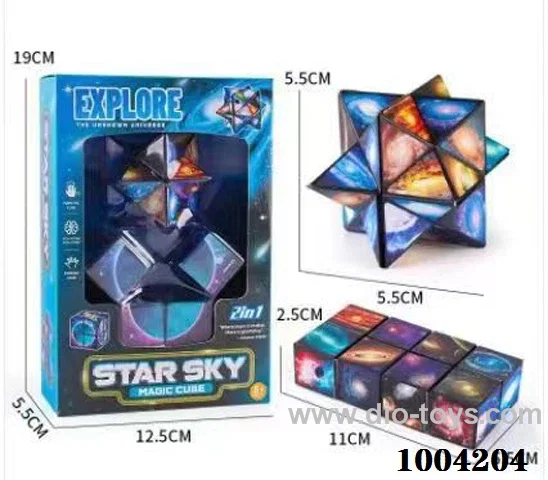 Magical cube in window box