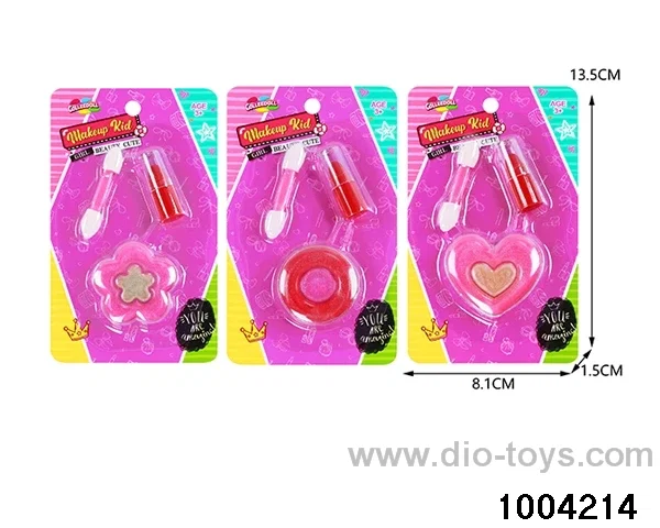 Children's makeup in blister
