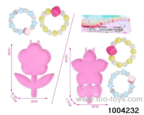 Children's makeup in poly bag header