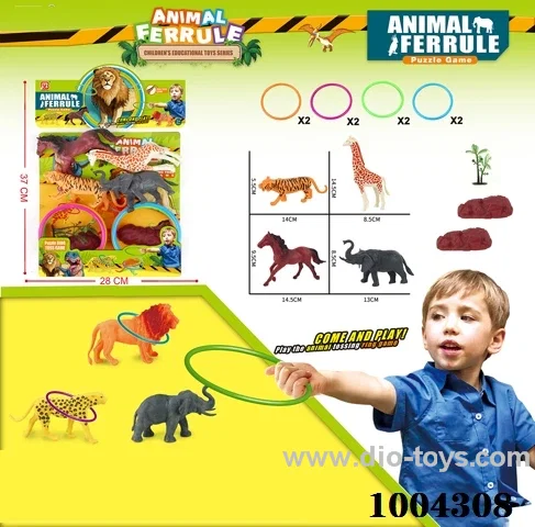 Animaldinosaur game in PP bag with header