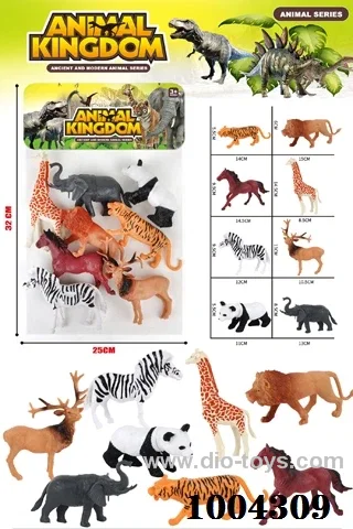 PVC soft glue toys in PP bag with header