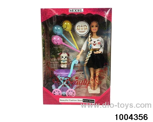 11.5 inch 11-joint doll suit in window box