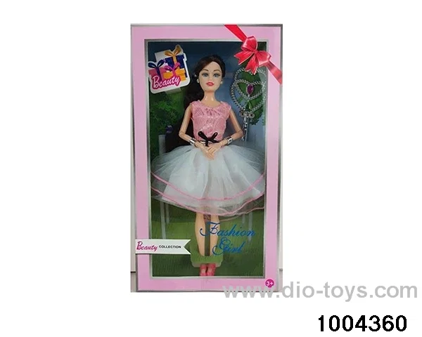 11.5 inch 9-joint doll suit in window box
